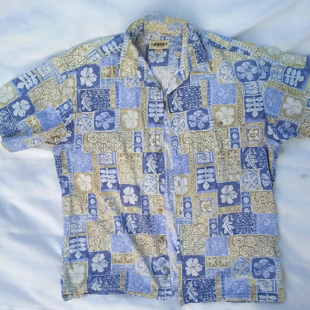 Campia Moda button down short sleeve XL